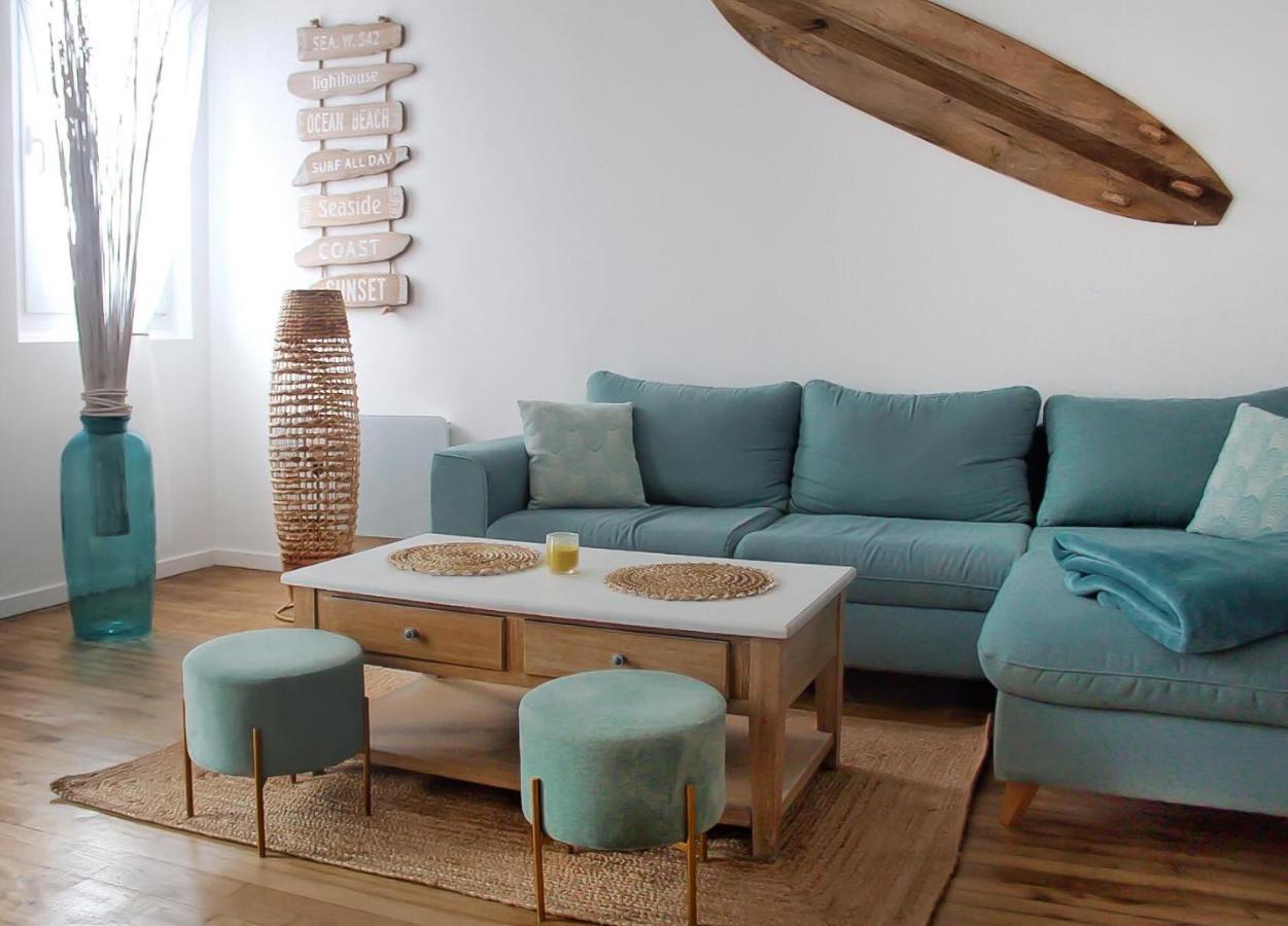 Le 8 ∙ Appartement Cosy Avec Balcon Vue Sur Mer 梅尔·莱斯·拜恩斯 外观 照片