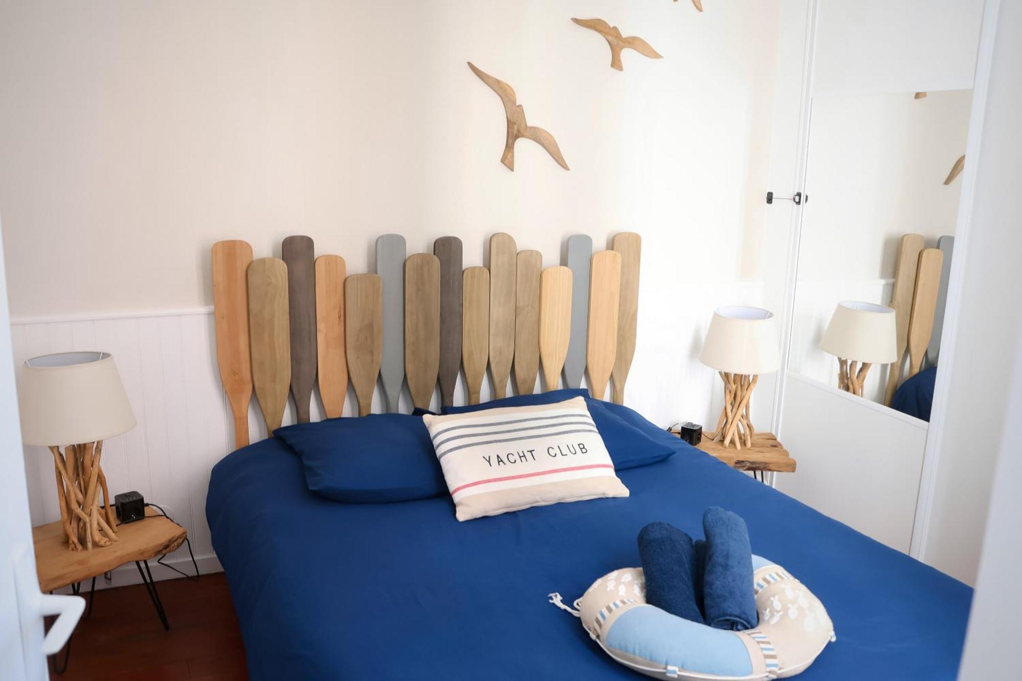 Le 8 ∙ Appartement Cosy Avec Balcon Vue Sur Mer 梅尔·莱斯·拜恩斯 外观 照片